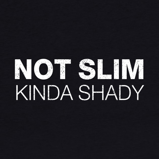 Not Slim Kinda Shady Shirt 10 by luisharun